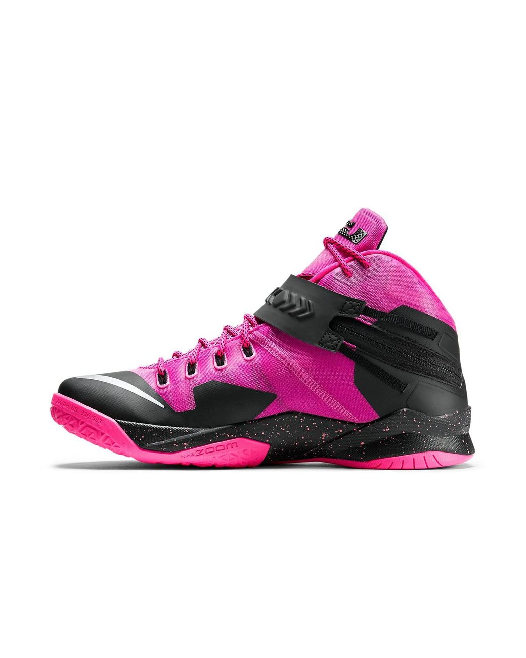 Nike Pink Lebron Zoom Soldier 8 for men
