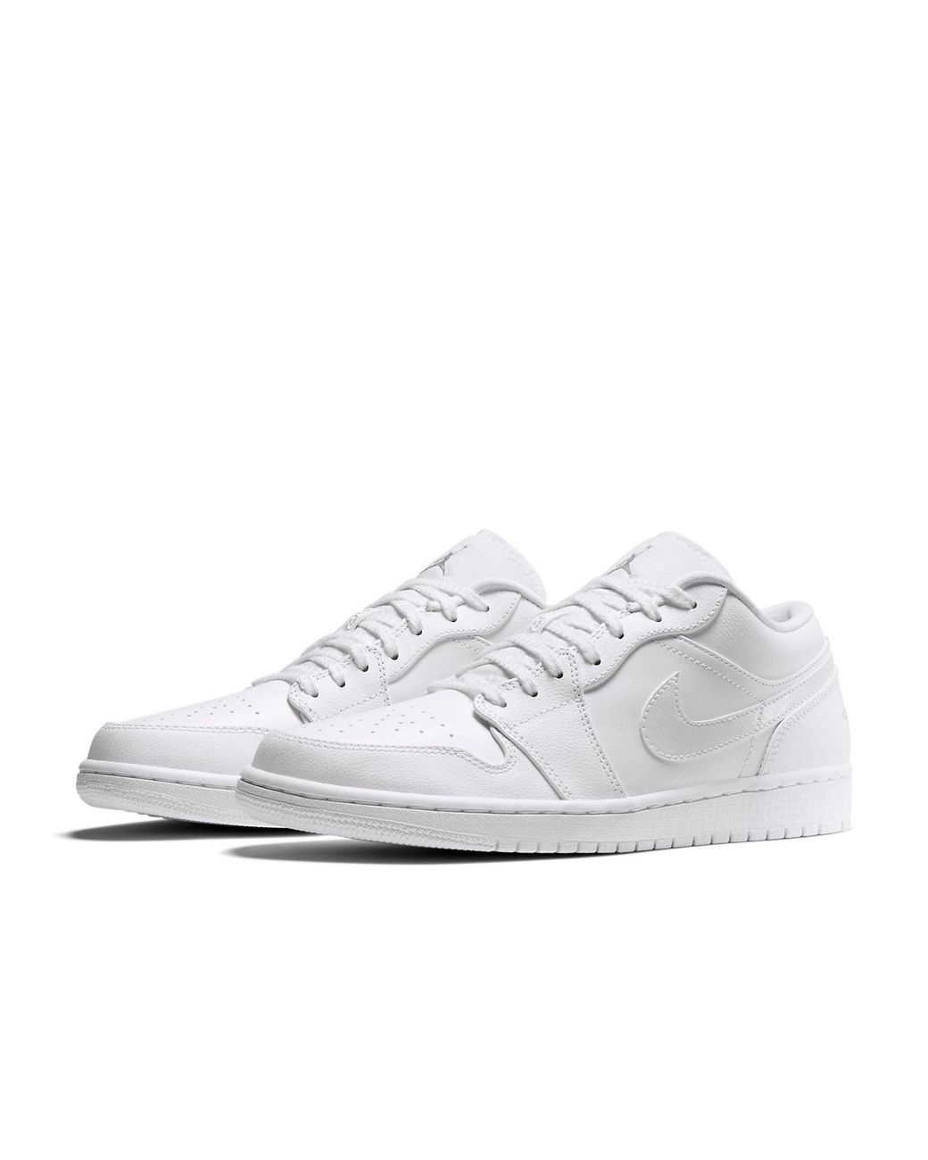 Nike White 1 Retro Low Metallic' for men