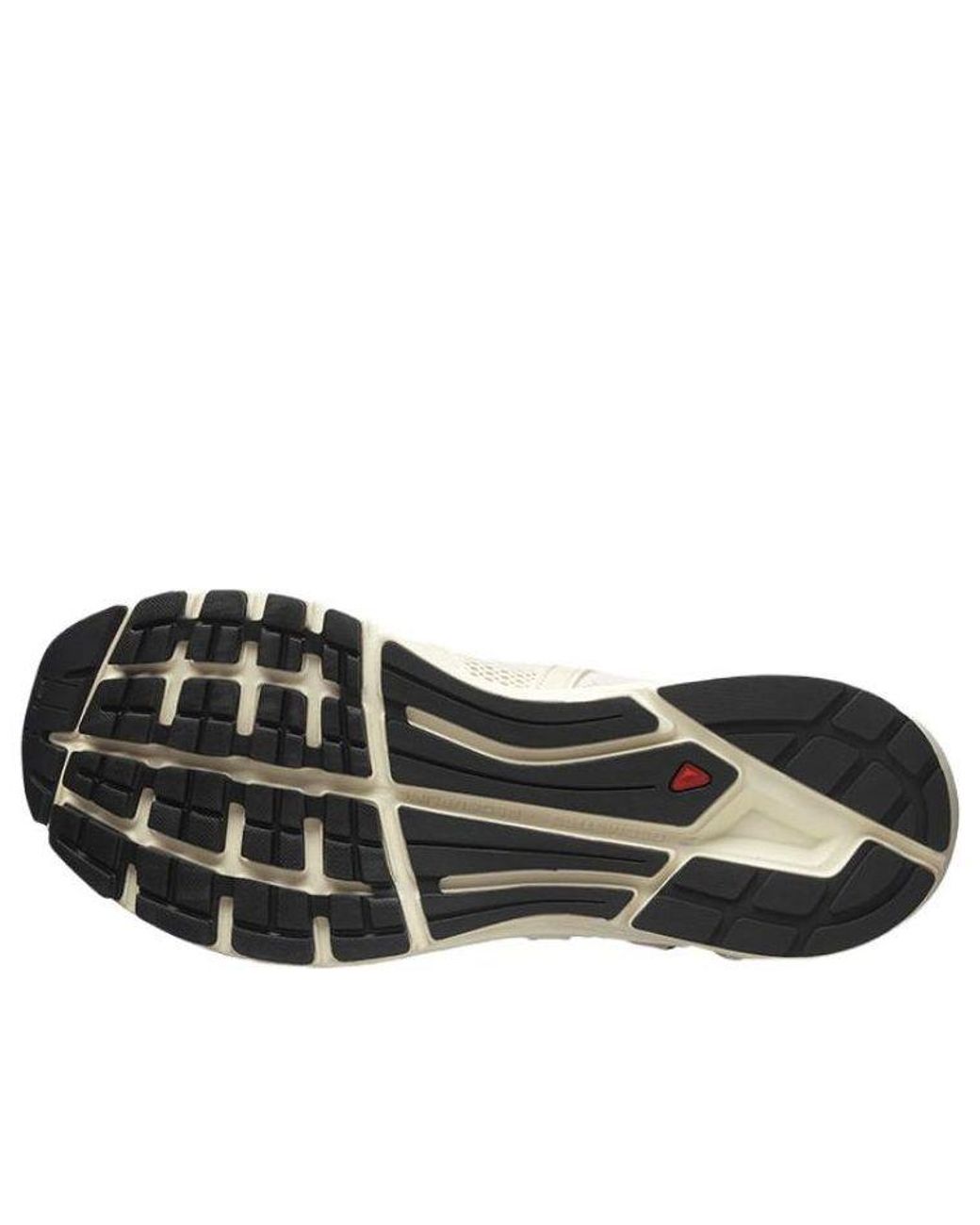 Salomon White Techsonic Leather Advanced 'Almond Milk Vanila' for men