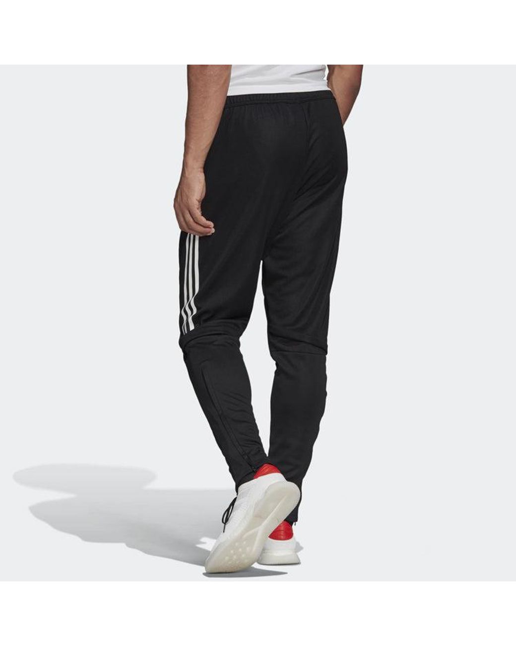 Adidas Black Knitted Casual Sports Running Long Pants for men