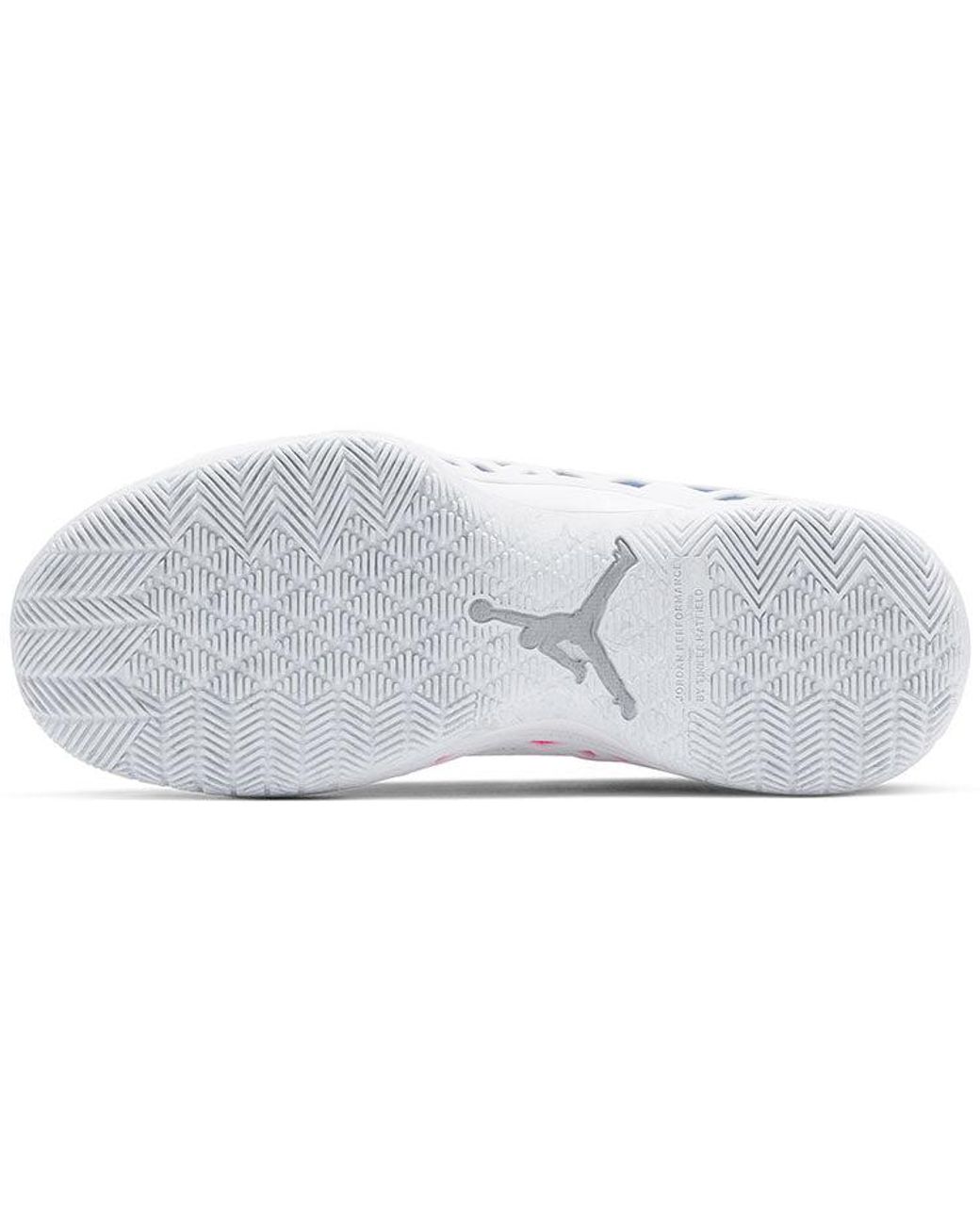 Nike White Jumpman Diamond Low Pf for men