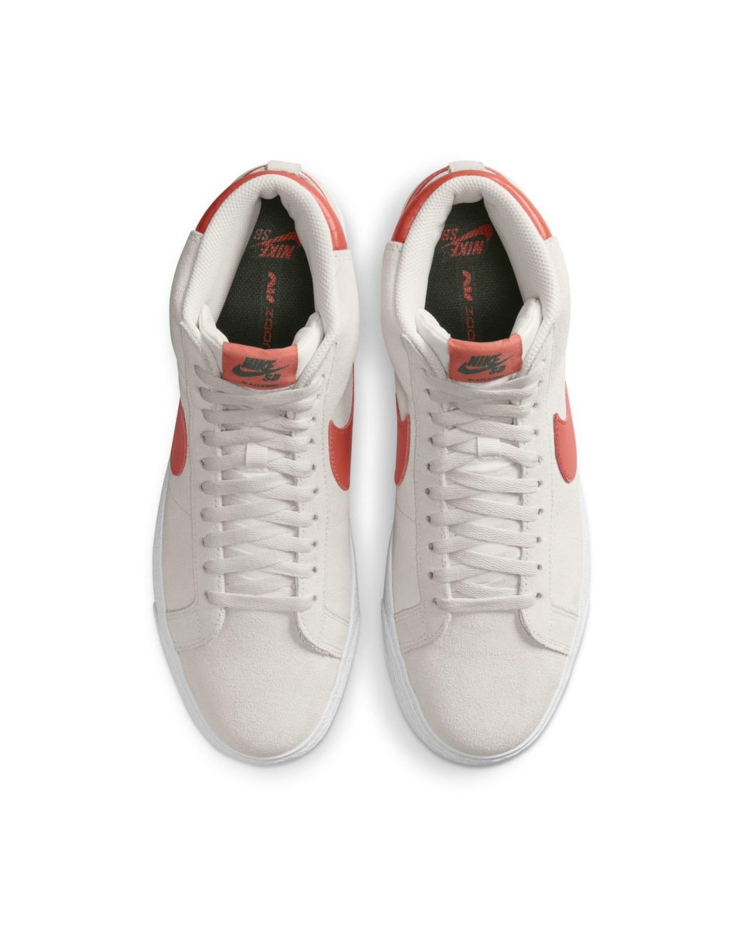 Nike White Sb Zoom Blazer Mid 'Phantom Cosmic Clay' for men