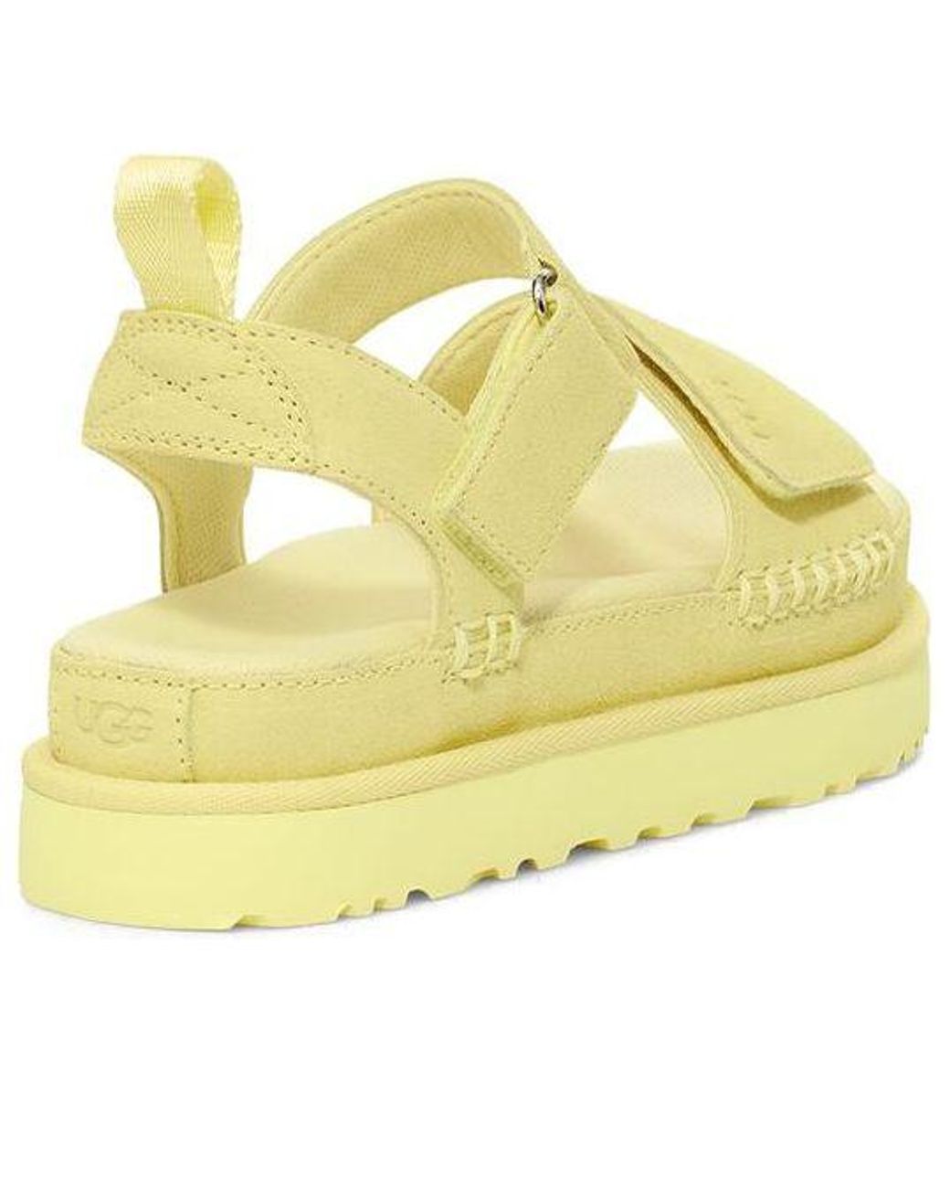 Ugg Yellow (Wmns) Goldenstar Platform Sandal 'Lemon'