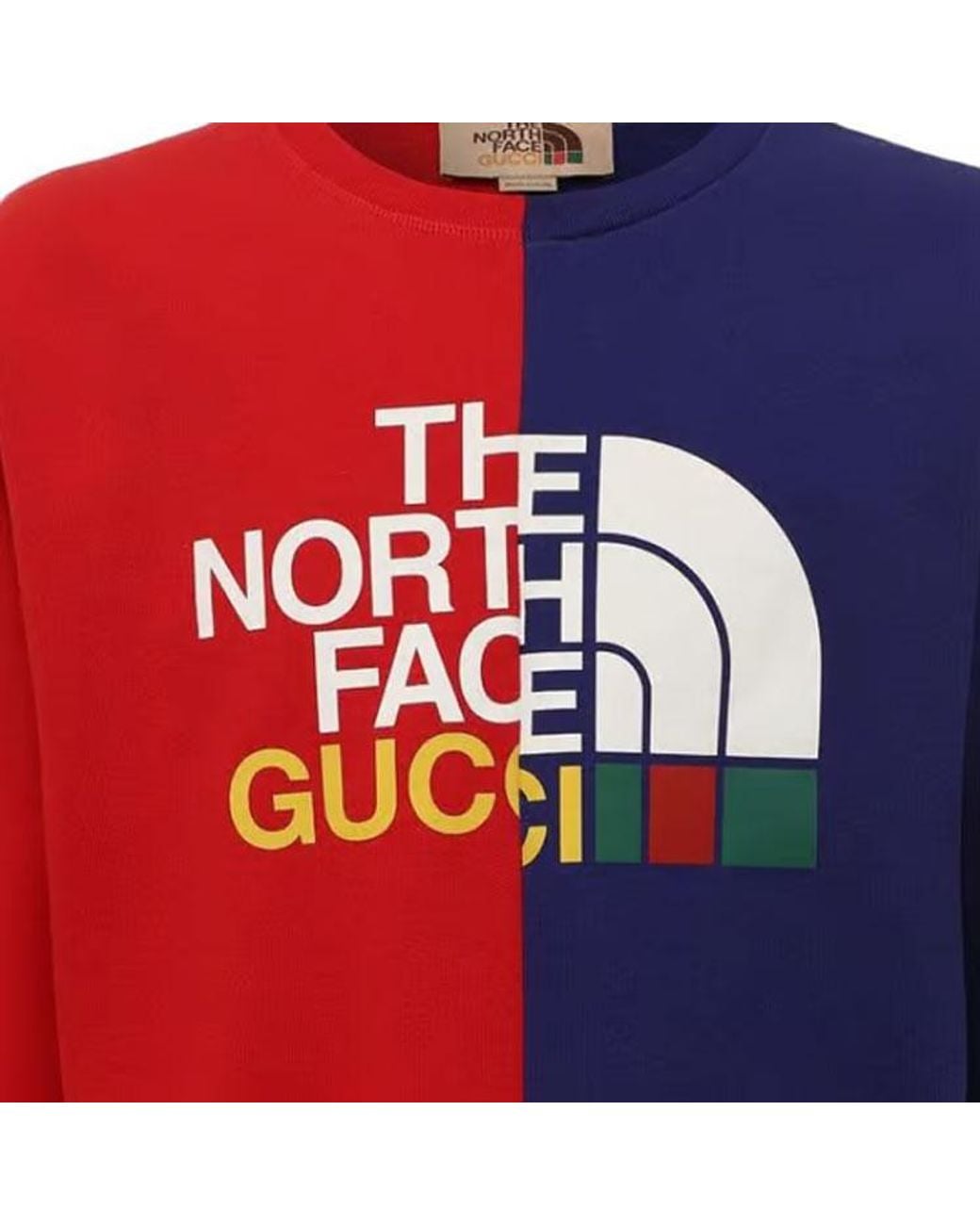Gucci Blue X The North Face Sweatshirt for men