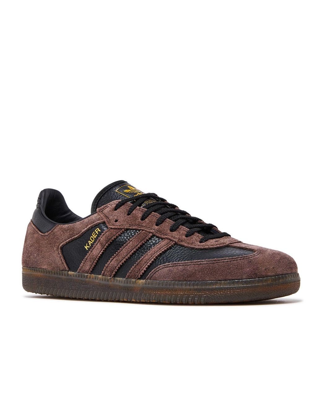 Adidas Brown X Kader Sylla Samba Adv Gum' for men