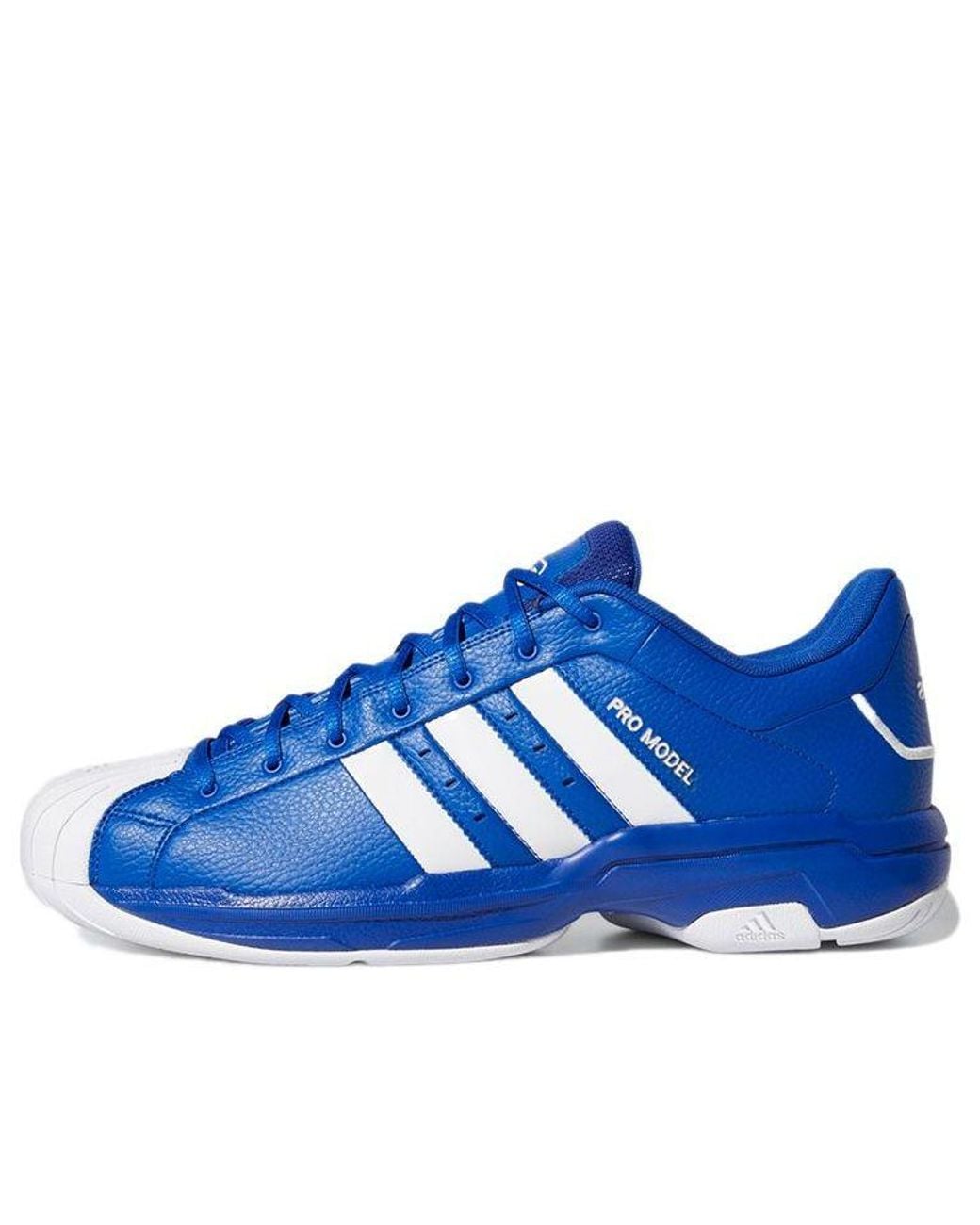 Adidas Blue Pro Model 2G Low for men