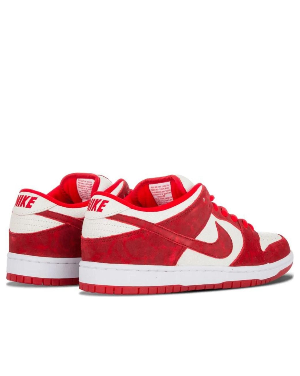 Nike Red Sb Dunk Low Premium 'Valentines Day' for men