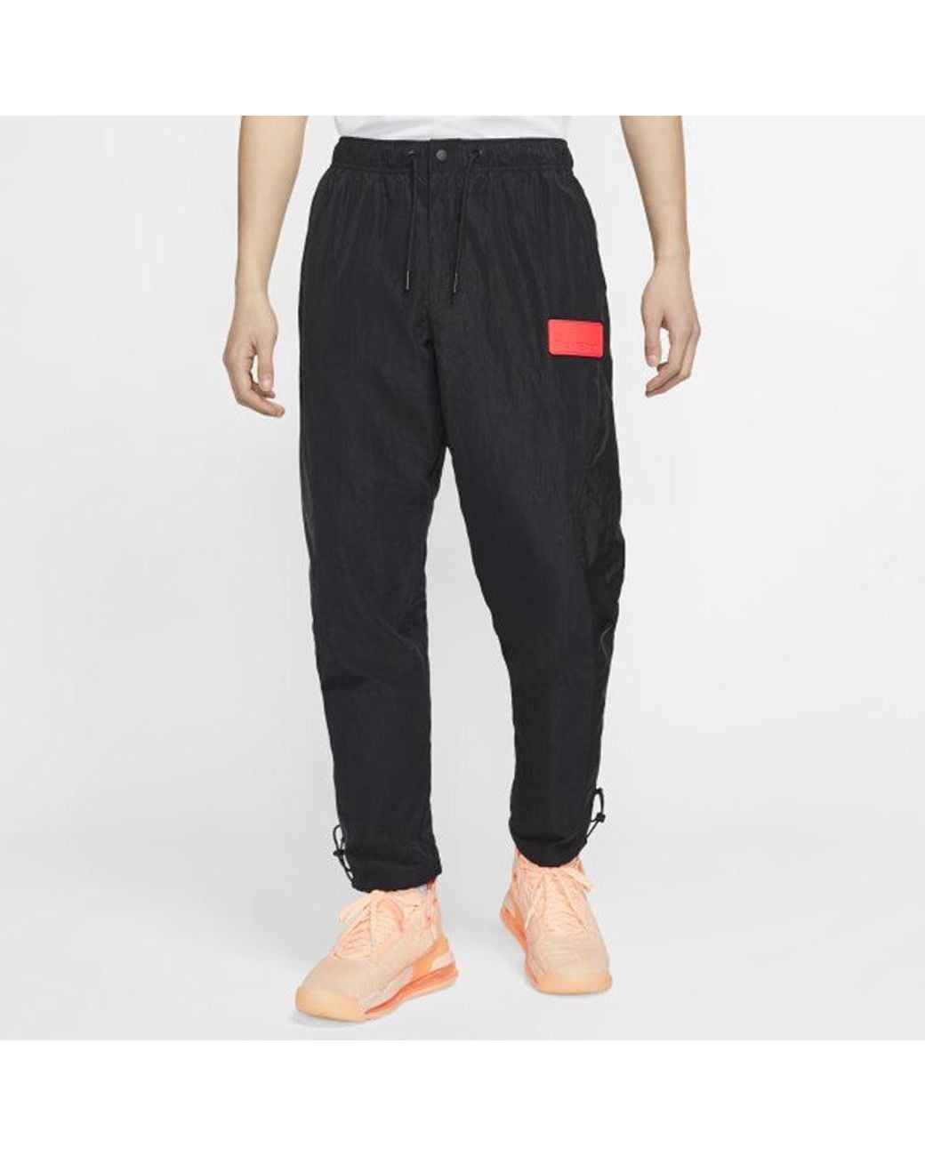 Nike Gray 23 Engineered Zipper Ankle Banded Sport Tat Pant for men