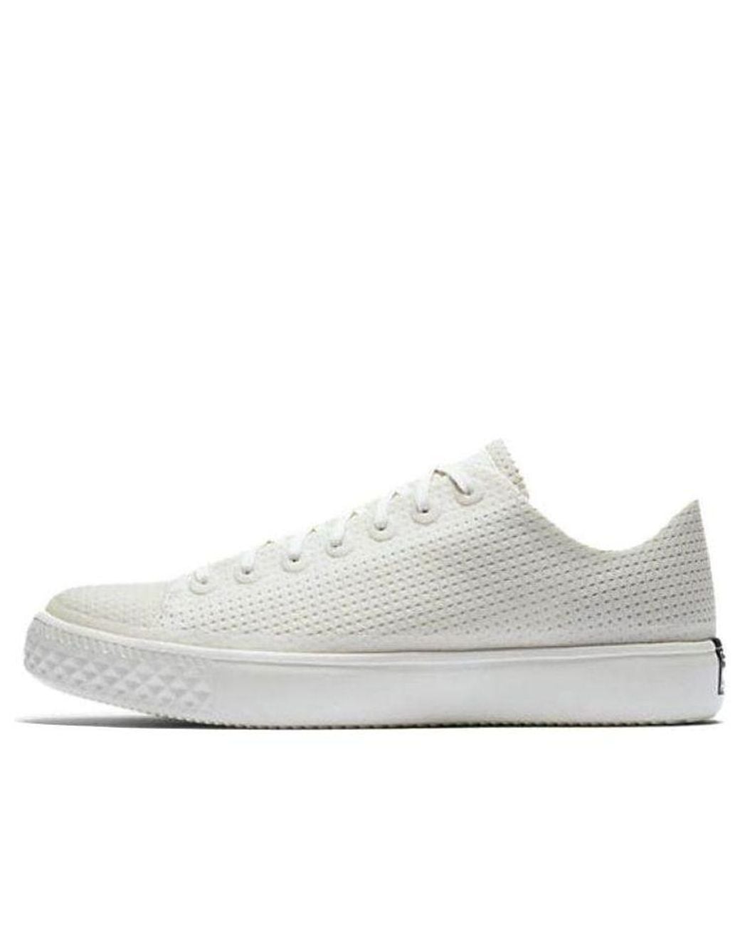 Converse White Chuck Taylor All Star Modern Future Mesh Low 'Buff' for men