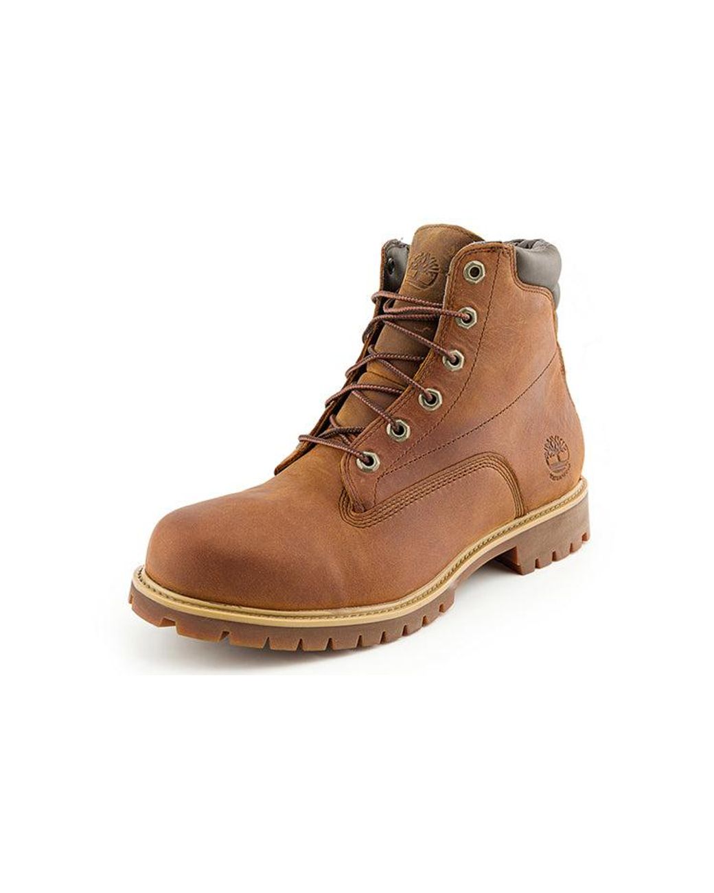 Timberland Brown 6-Inch Alburn Wide-Fit Boots for men