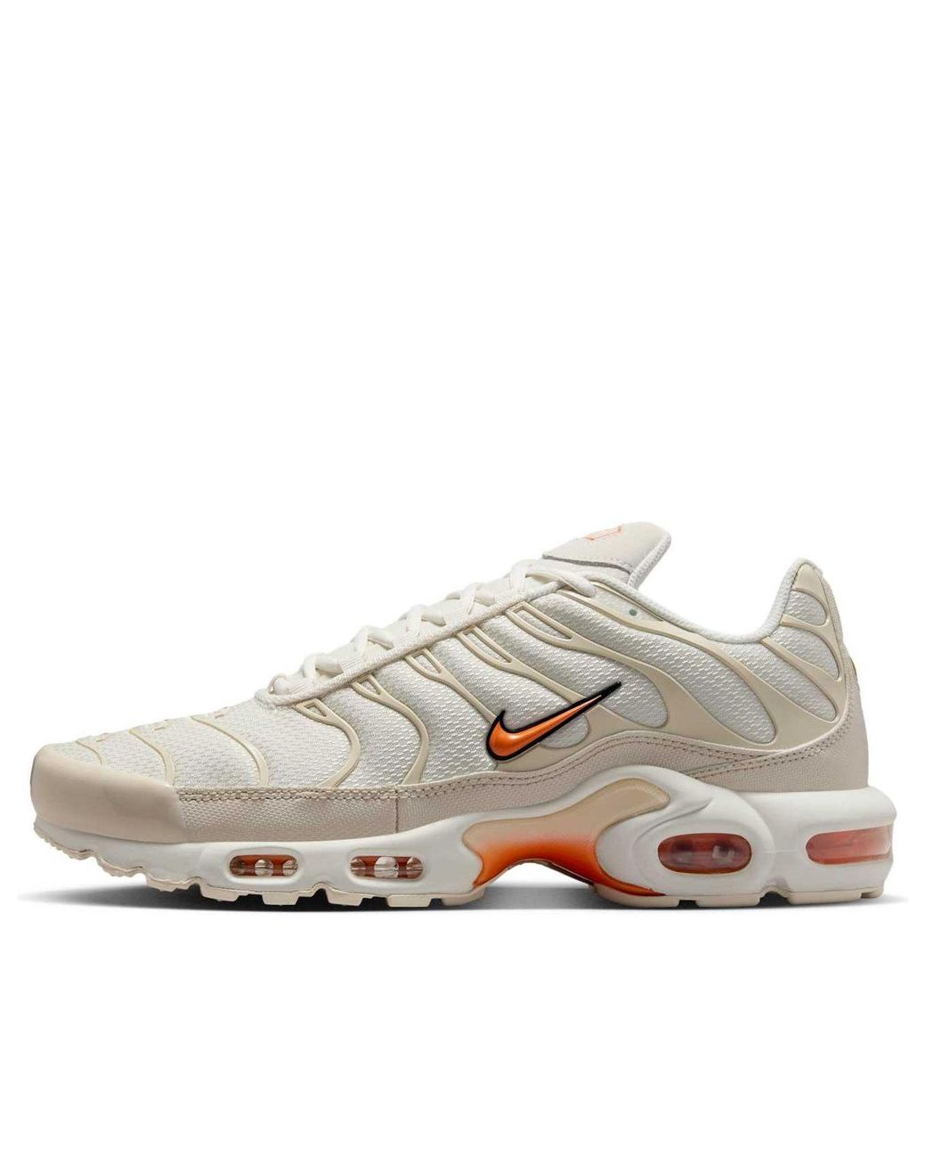 Nike White Air Max Plus Shoes for men