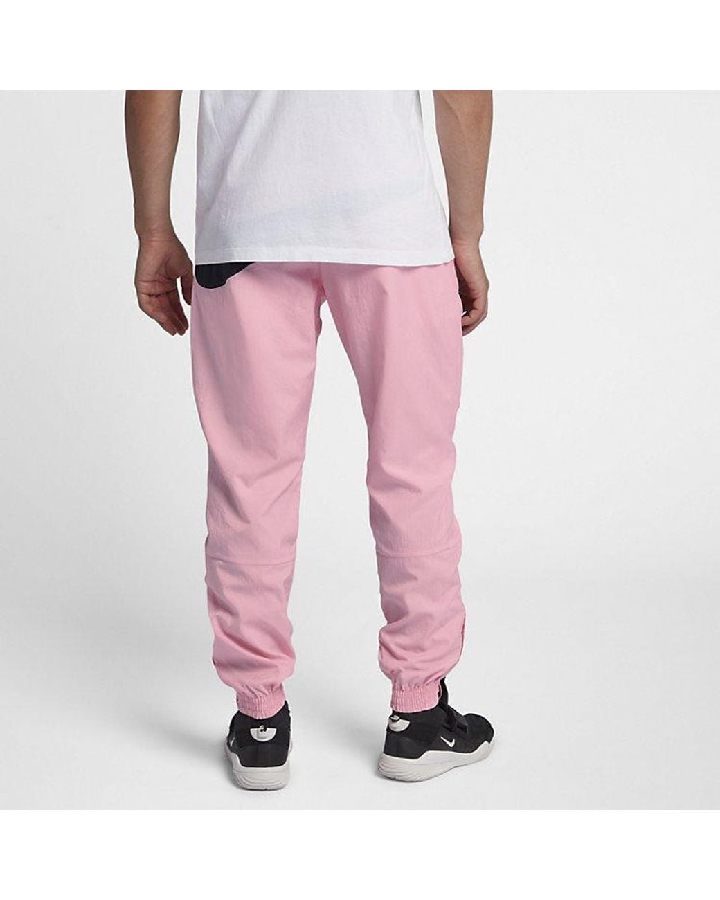Nike Pink Nsw Vw Swoosh Woven Pant for men
