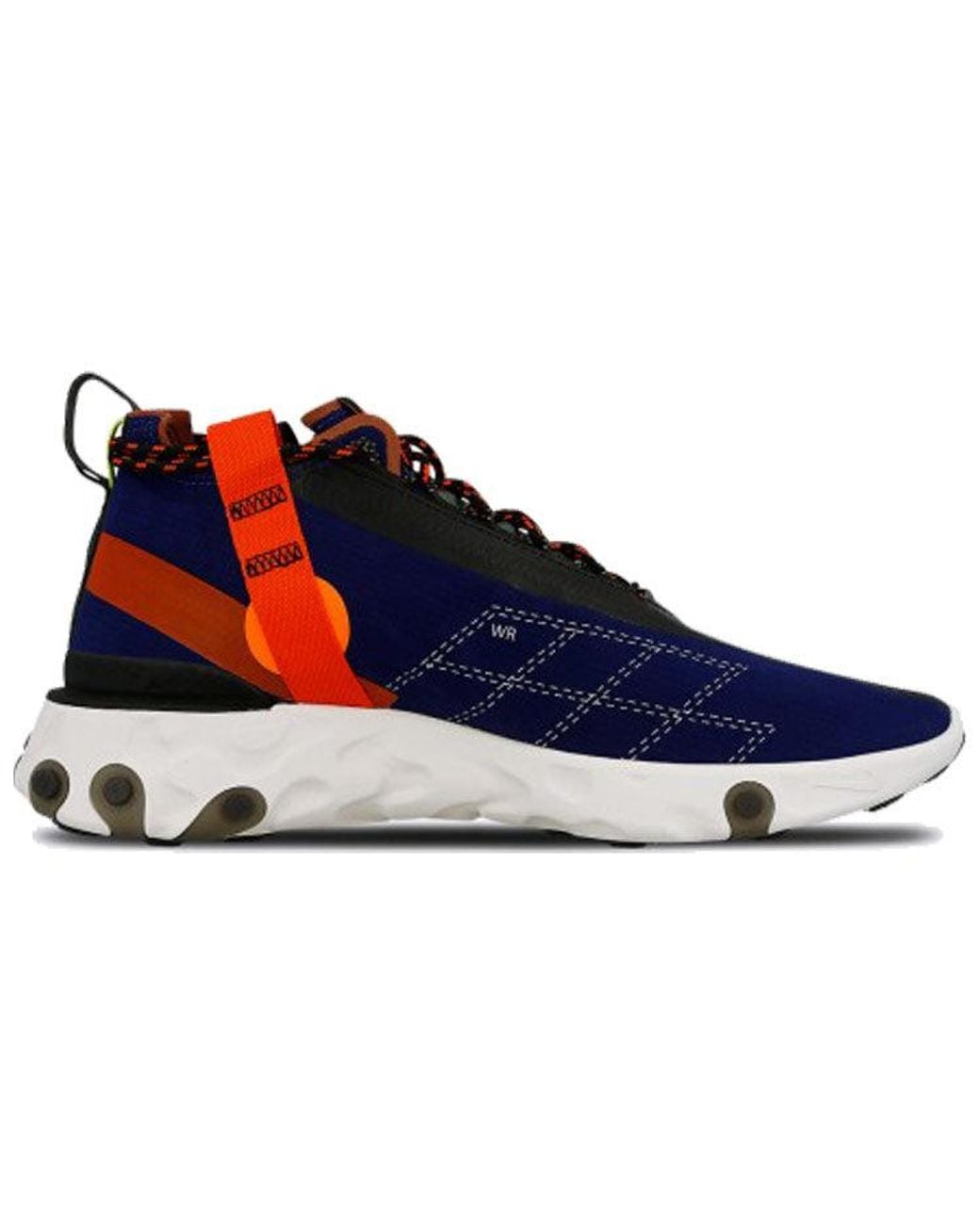 Nike Blue React Runner Mid Wr Ispa for men