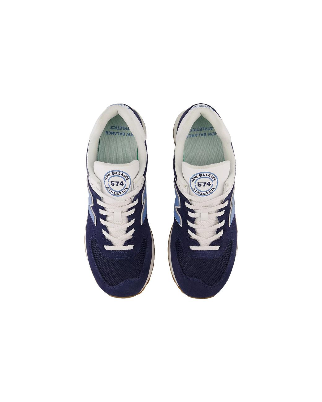 New Balance Blue 574 'Peacoat Powder' for men