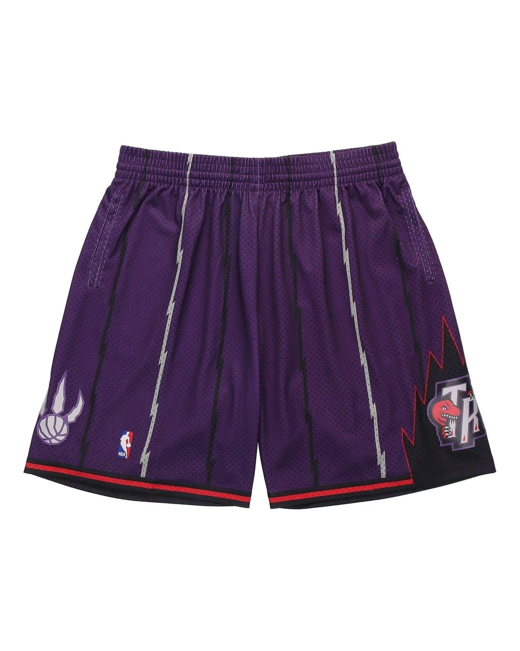 Mitchell & Ness Purple Nba Swingman Shorts Toronto Raptors Road 1998-99 'Dark' for men