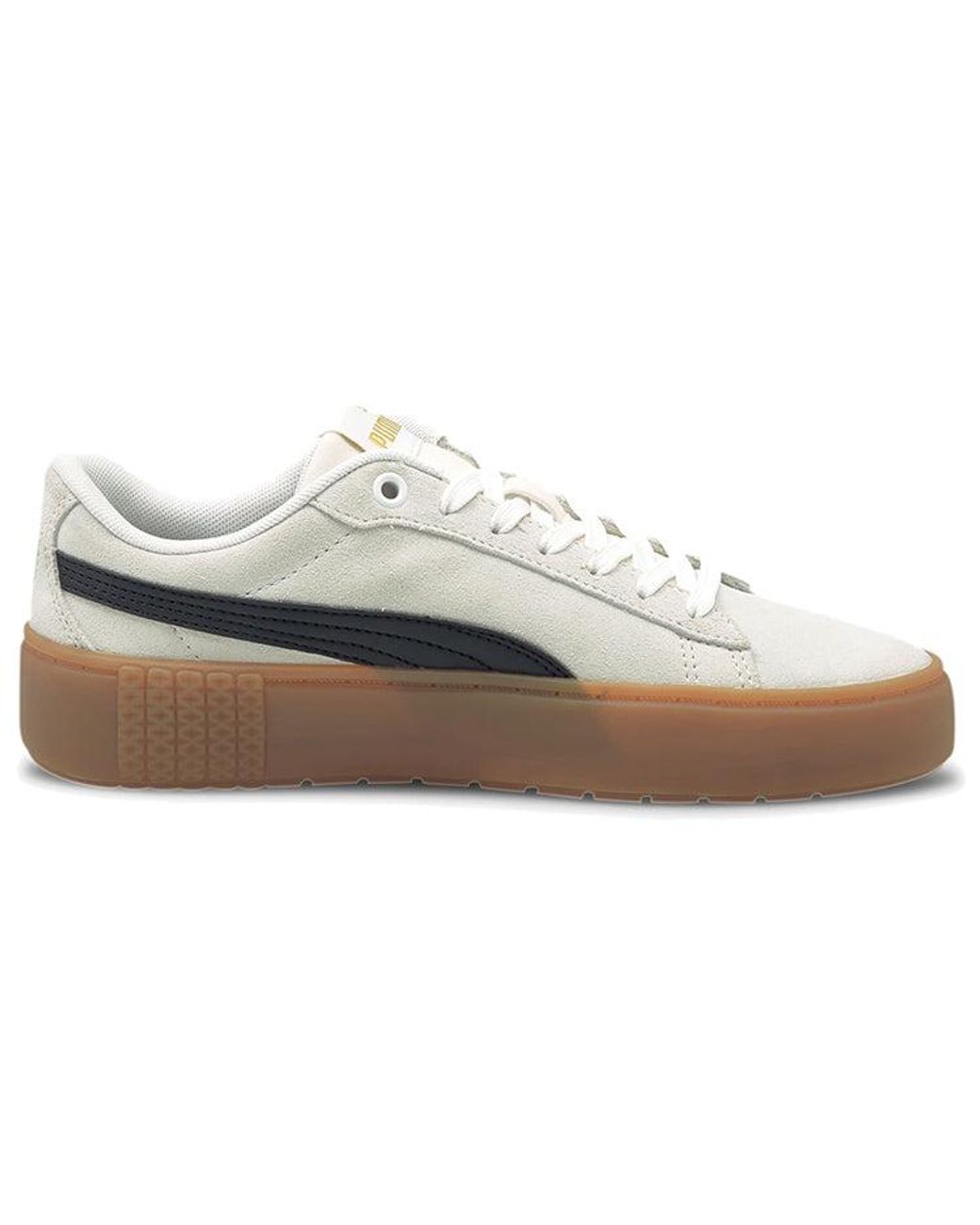 PUMA White (Wmns) Smash Platform V2 Sd Gum'