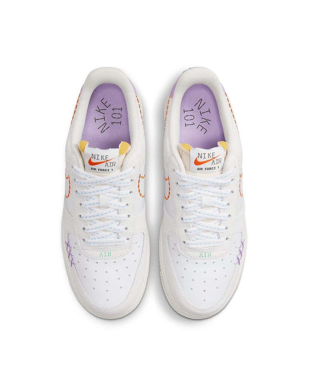 Nike White (Wmns) Air Force 1 '07 Se '101'