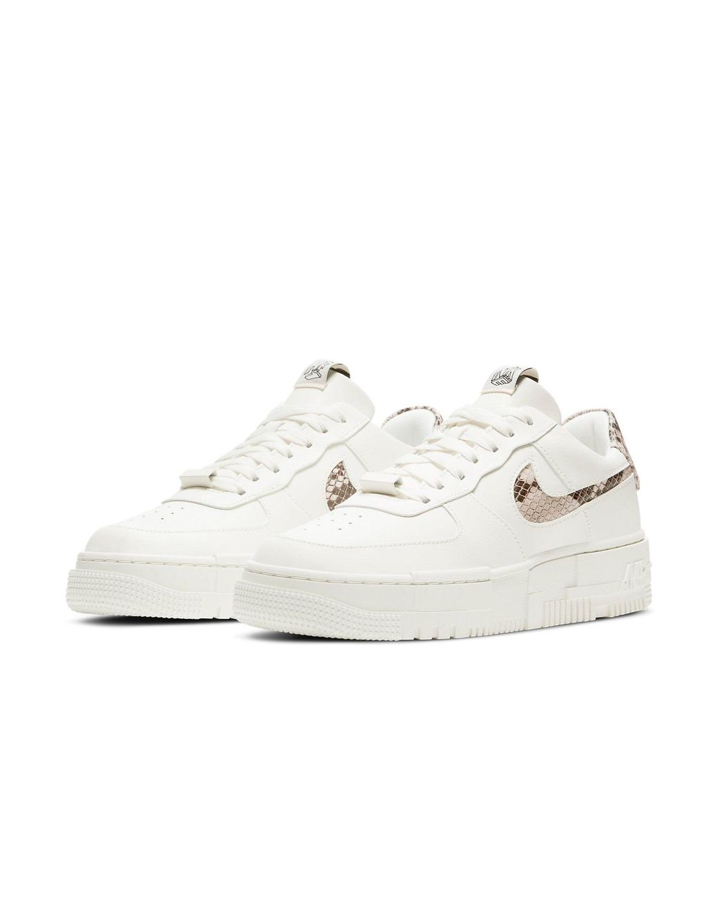 Nike White Air Force 1 Pixel Se