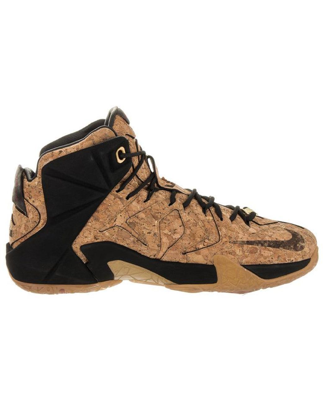 Nike Black Lebron 12 Ext 'Cork' for men