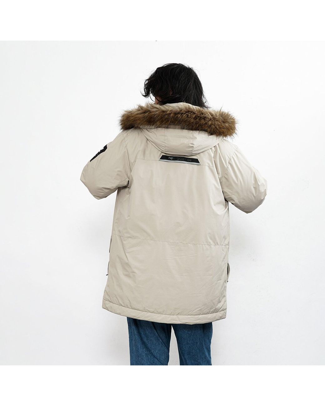 New Balance Natural Warm Hooded Down Jacket