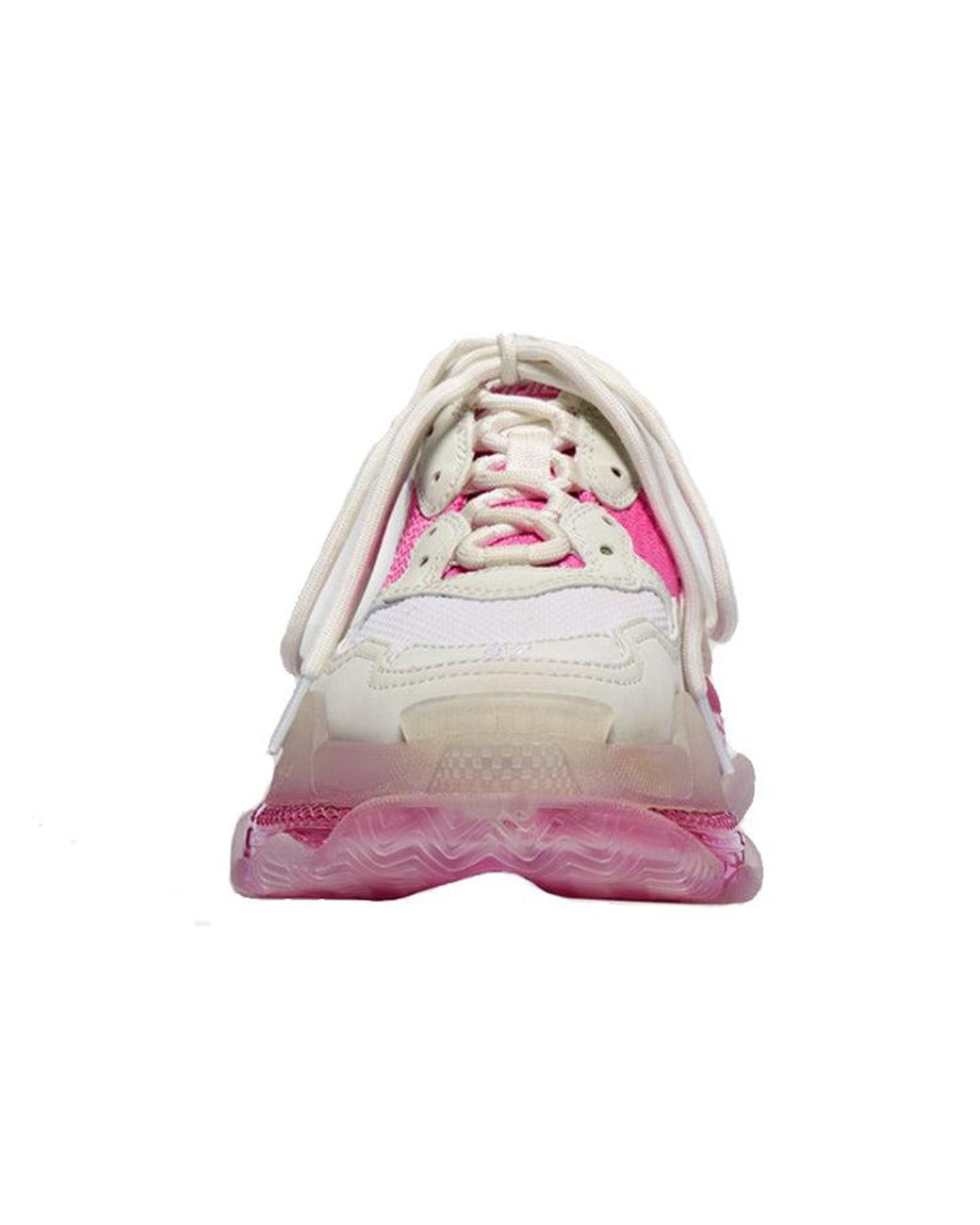 Balenciaga Pink (Wmns) Triple S Clear Sole Trainer