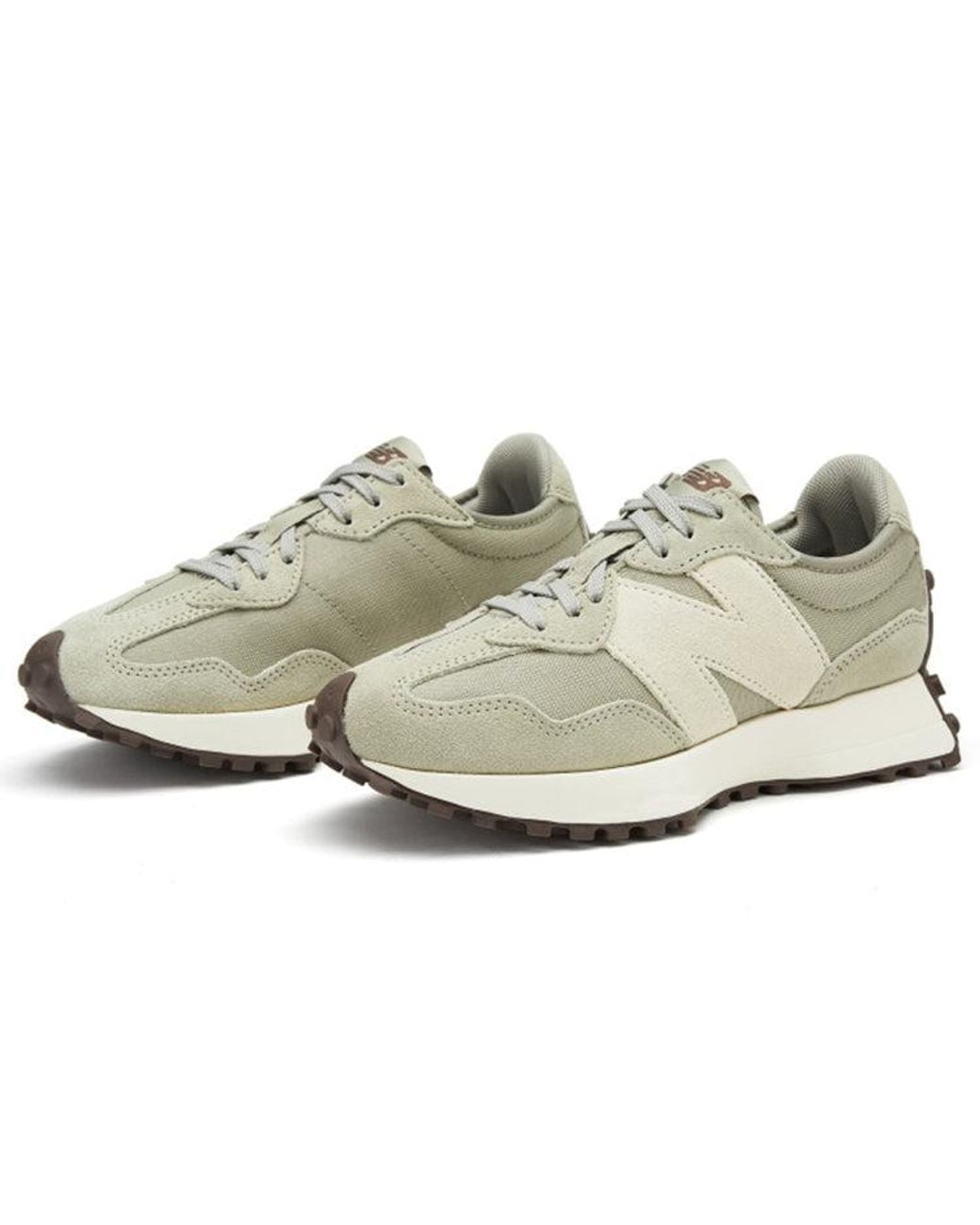 New Balance White (Wmns) 327 Oak Sea Salt'