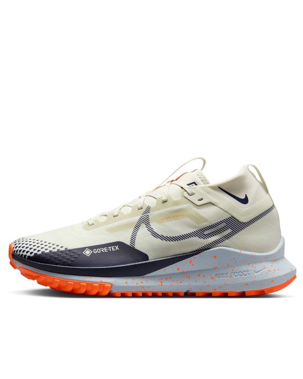 Nike White React Pegasus Trail 4 Gtx 'Sea Glass Ink' for men