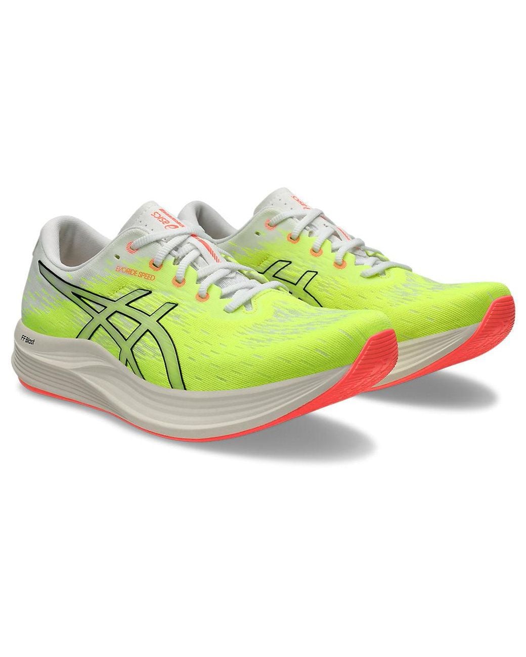 Asics Green Evoride Speed 2 'Safety' for men
