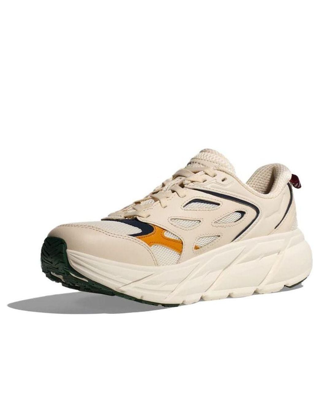 Hoka One One Natural Clifton L 'Oatmilk Alabaster' for men