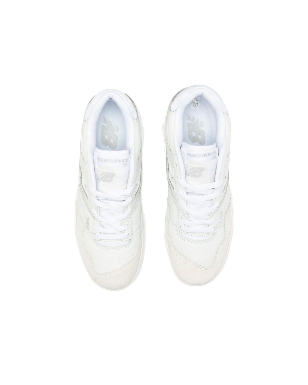 New Balance White 550 Gum' for men