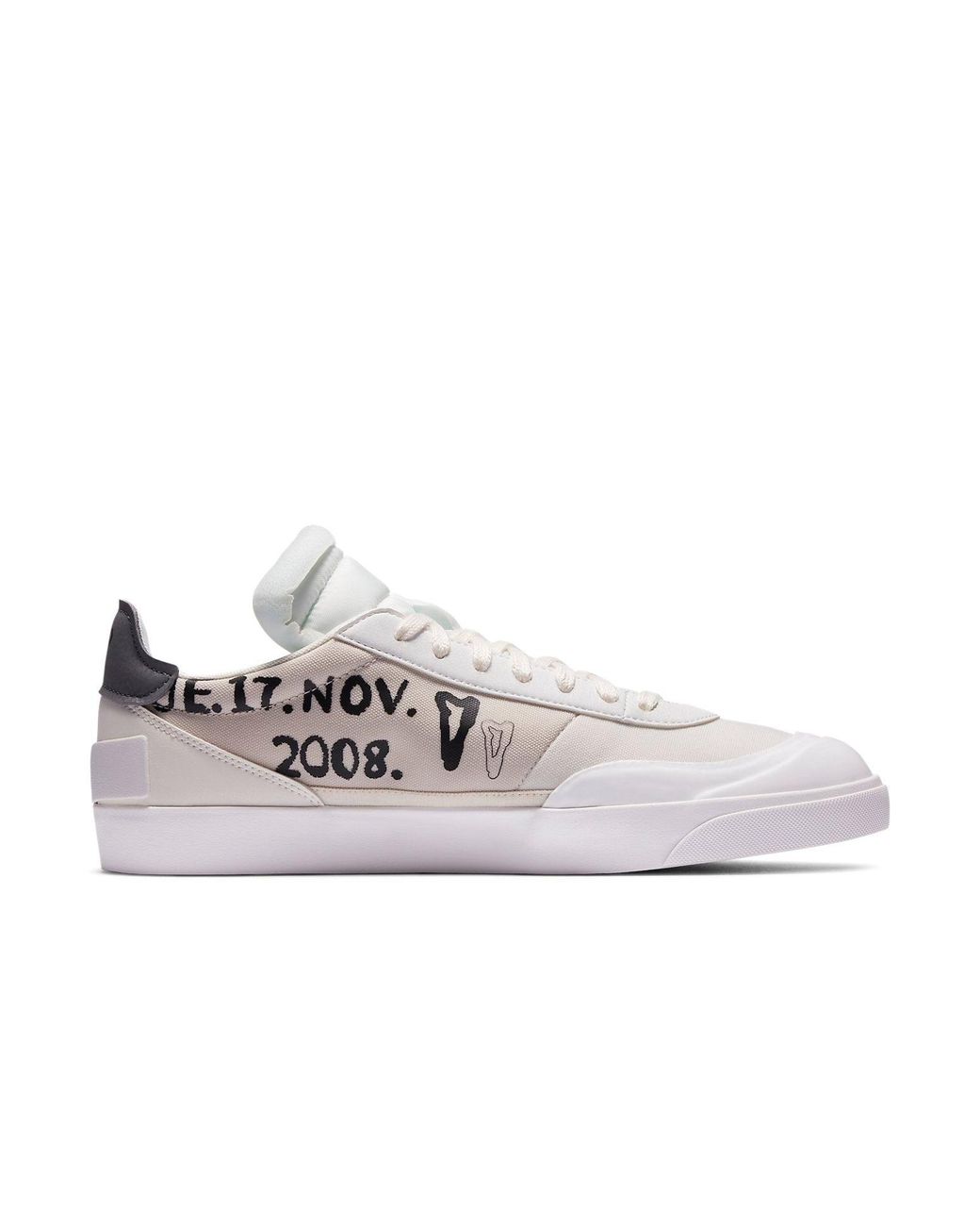 Nike White Drop Type Qs 'Scribbles' for men