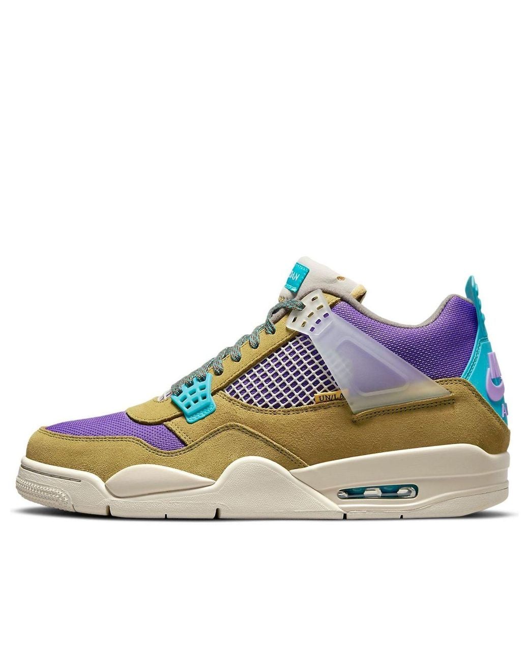 Nike Blue 4 Retro X Union La 'Desert Moss' for men