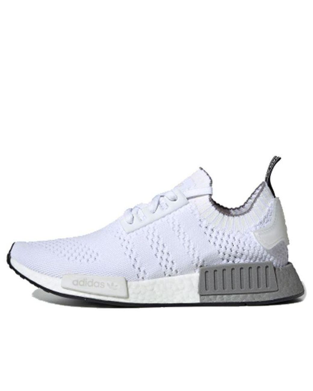 Adidas White Nmd_R1 Primeknit 'Two Tone Boost for men