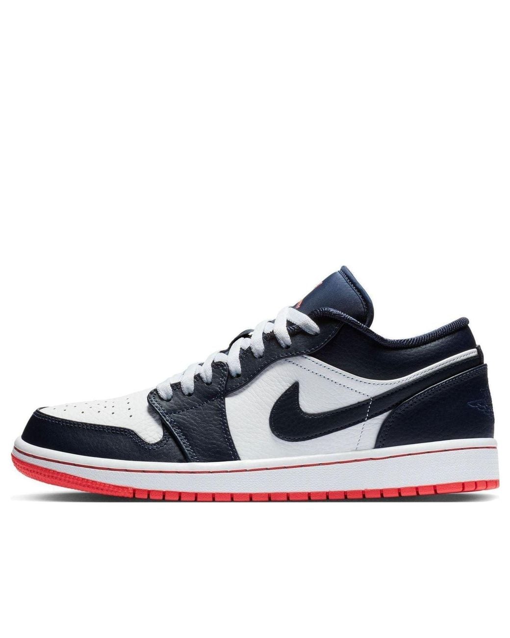 Nike Blue 1 Retro Low 'Obsidian Ember Glow' for men