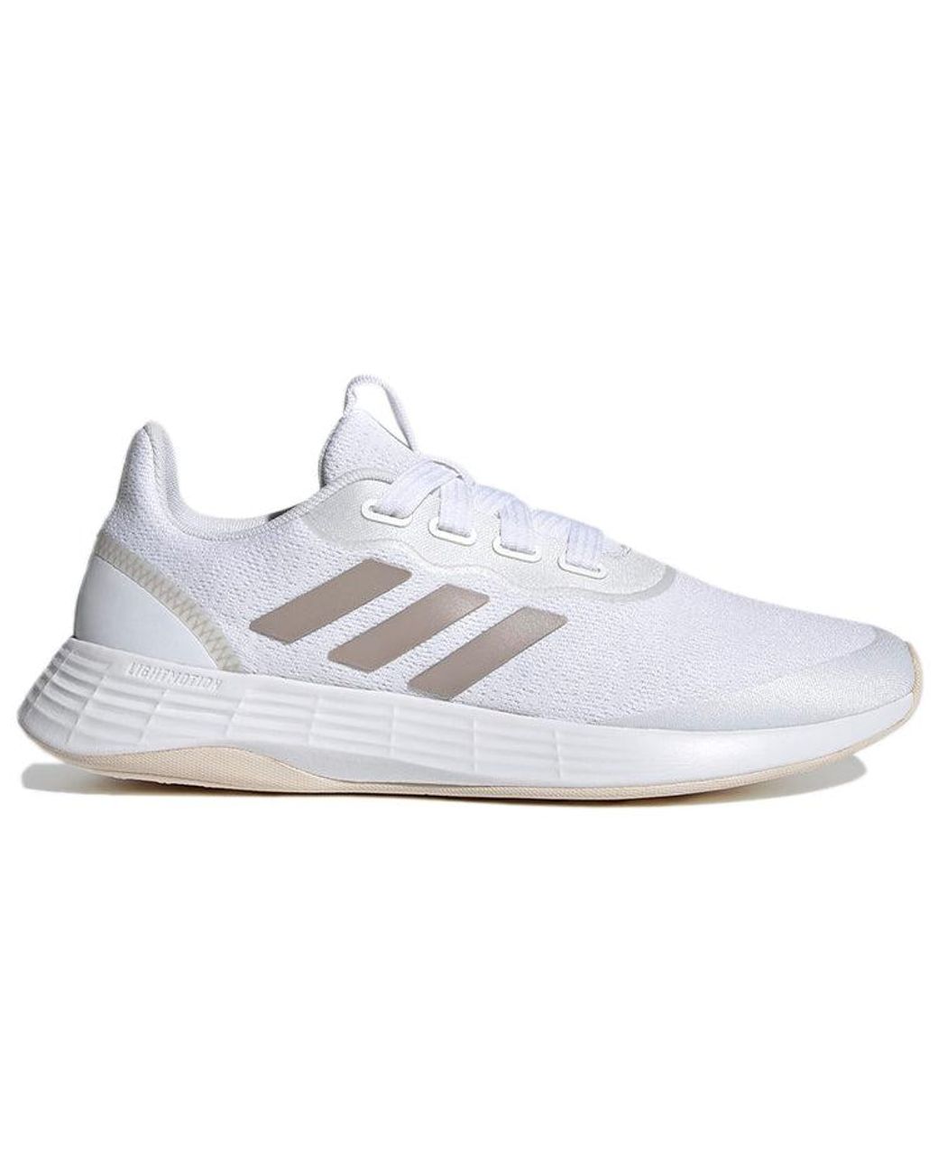 Adidas White (Wmns) Qt Racer 'Champagne Metallic Ivory'