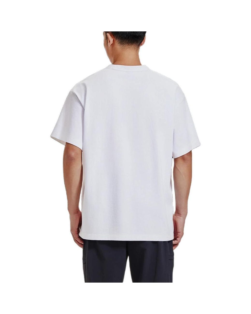Under Armour White Apac Half Sleeve Wordmark Logo T-Shirt