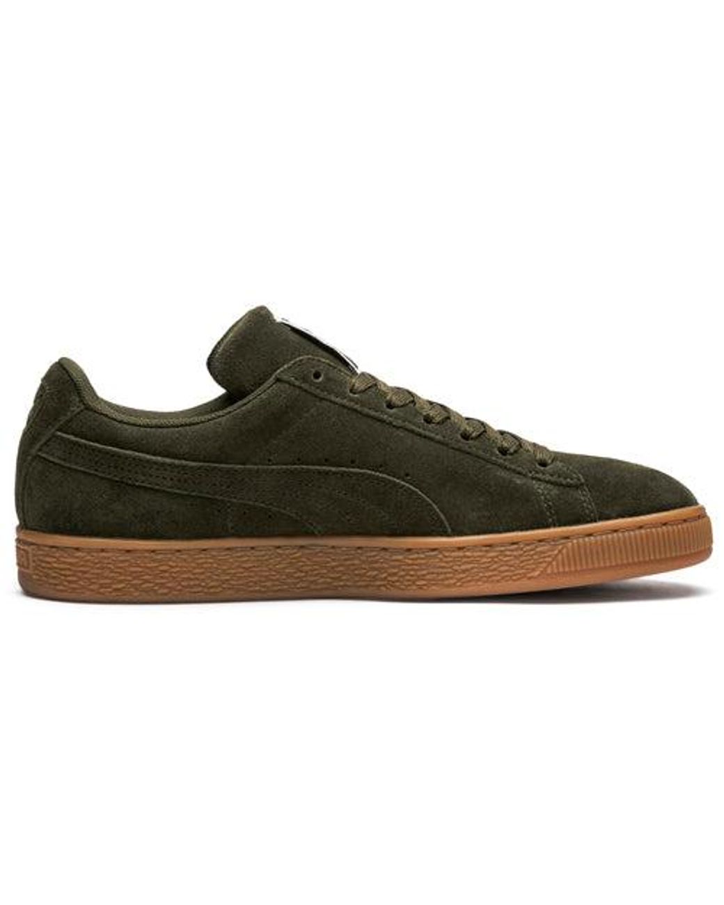 PUMA Brown Suede Classic 'Forest Night Gum' for men