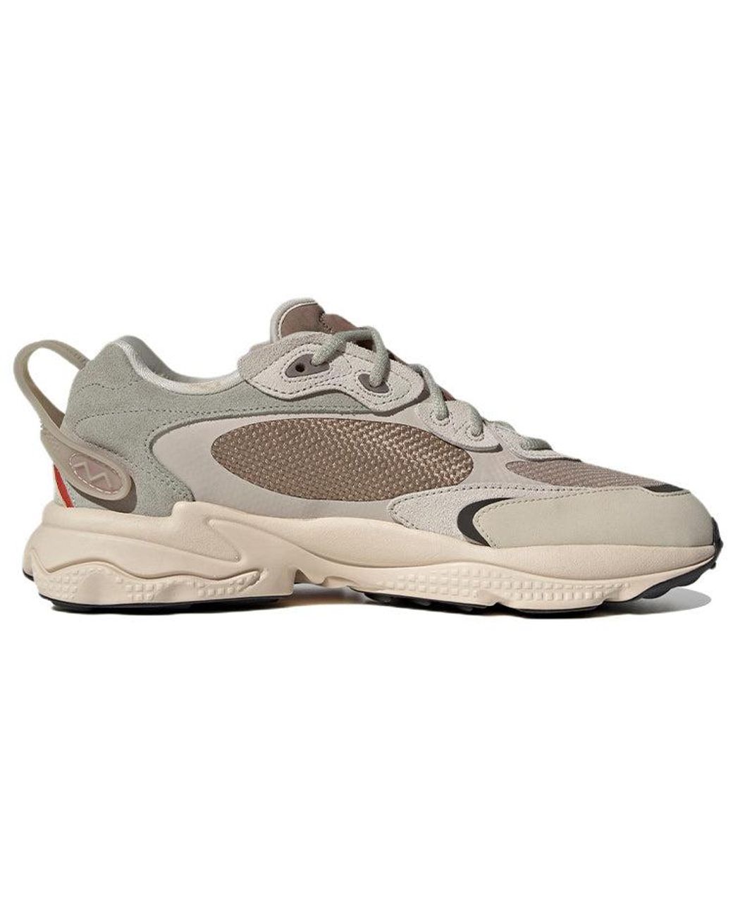 Adidas White Originals Ozweego Meta Shoes Light' for men