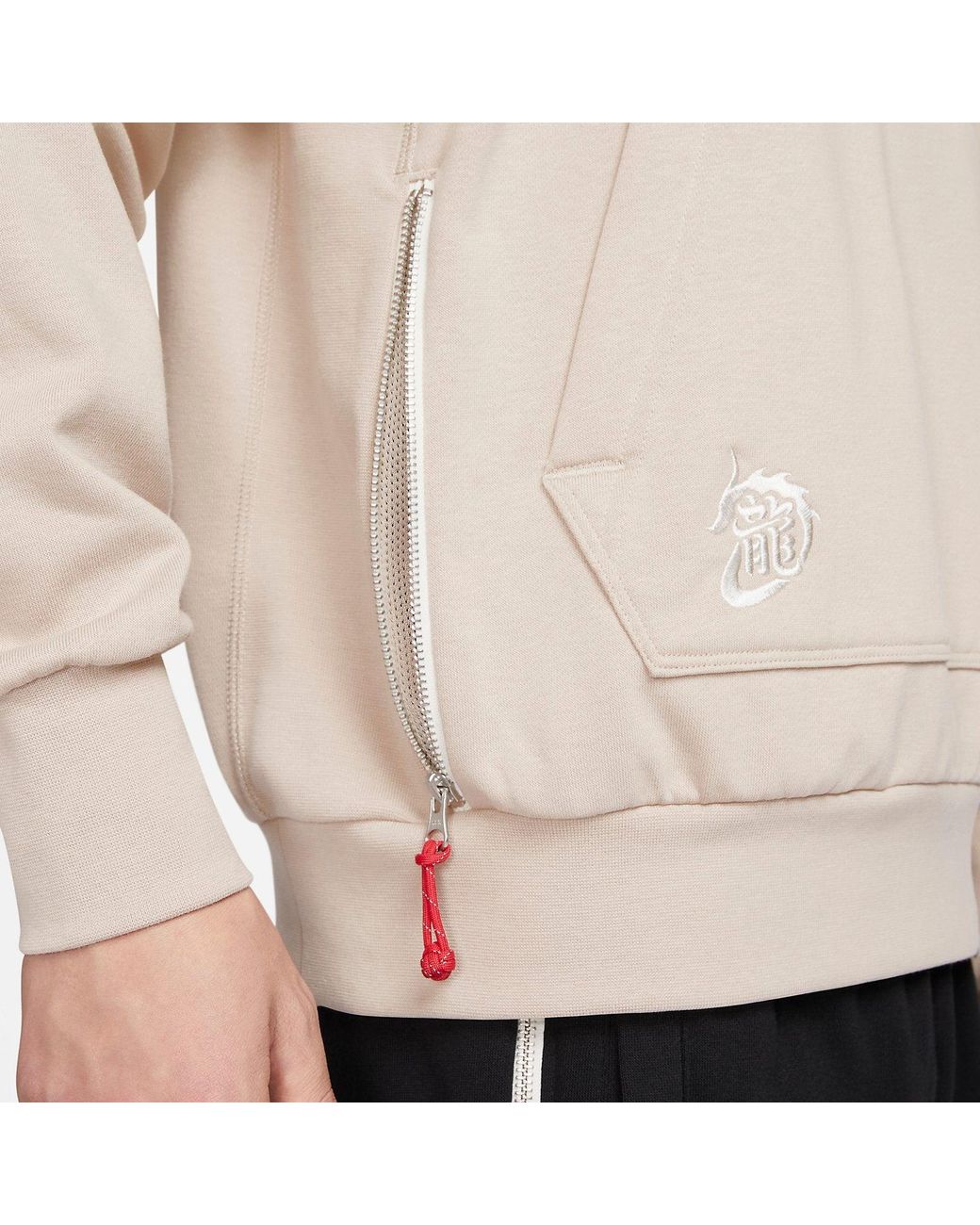 Nike Natural Standard Issue Cny Hoodie 'Year Of The Dragon' for men