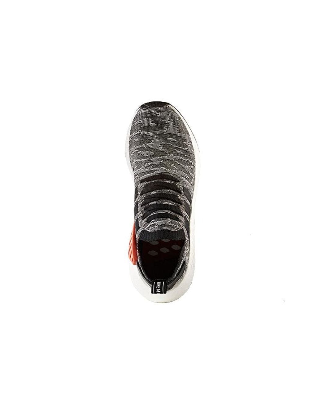 Adidas Black Nmd_R2 Primeknit 'Core' for men