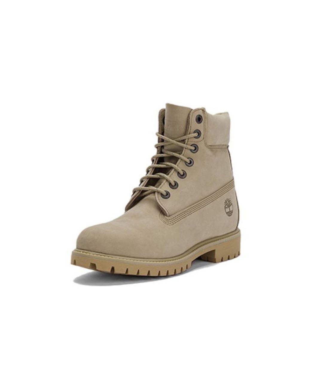 Timberland Natural Premium Waterproof Boots 'Light Nubuck' for men