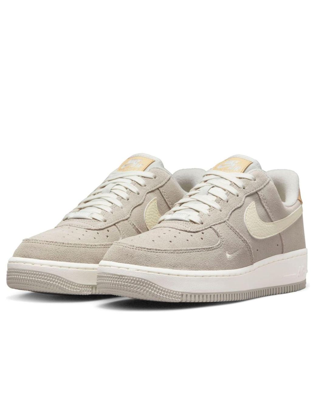 Nike White (Wmns) Air Force 1 Low '07 'Light Bone'