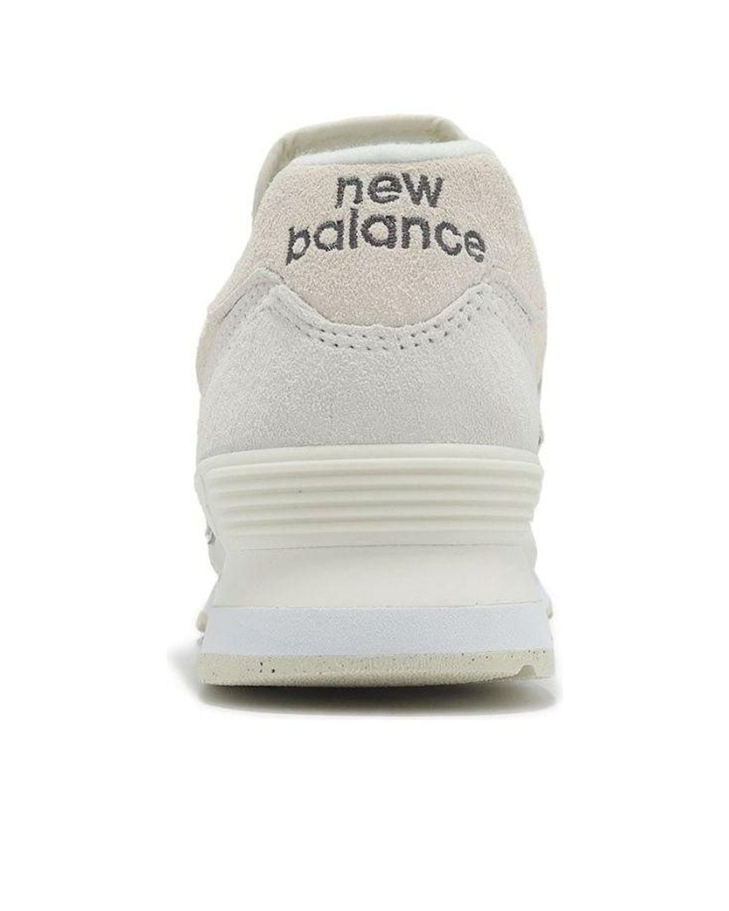 New Balance White (Wmns) 574 'Sea Salt Linen Suede'