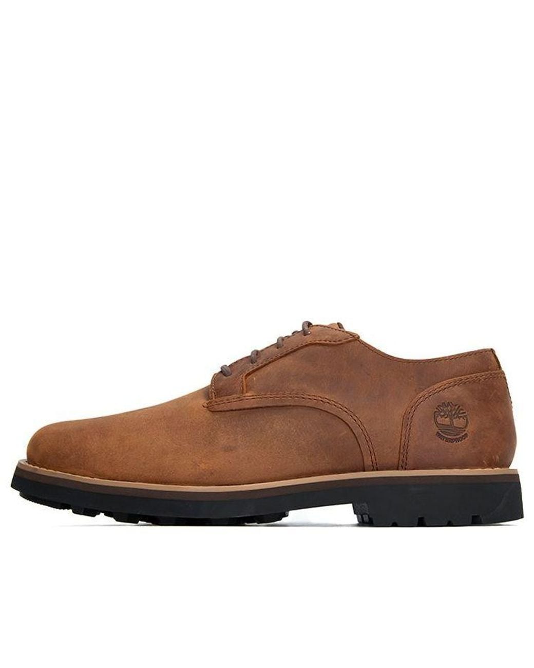 Timberland Brown Crestfield Waterproof Oxford Shoes 'Rust' for men