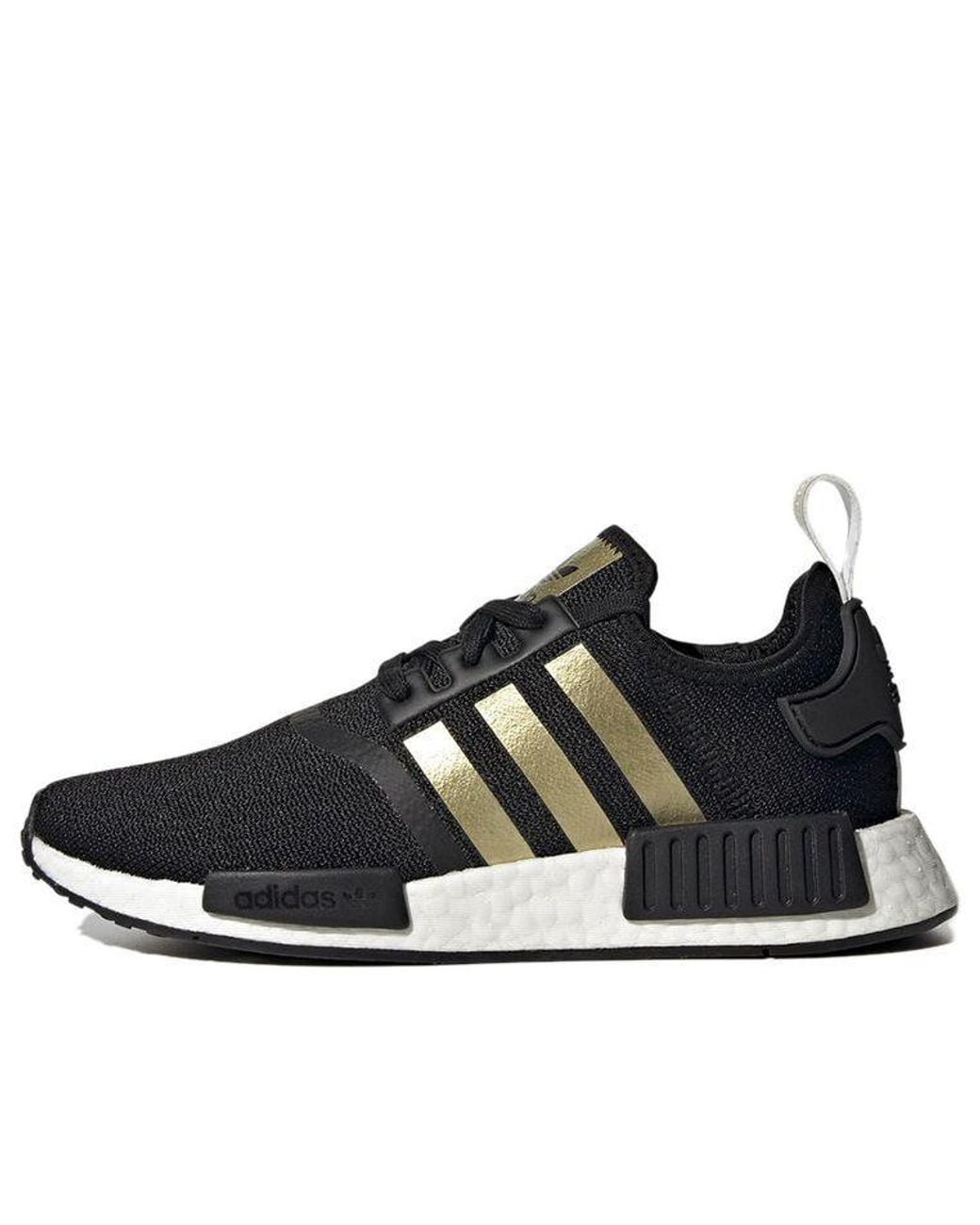 Adidas Black (Wmns) Nmd_R1 'Metallic Formstrip
