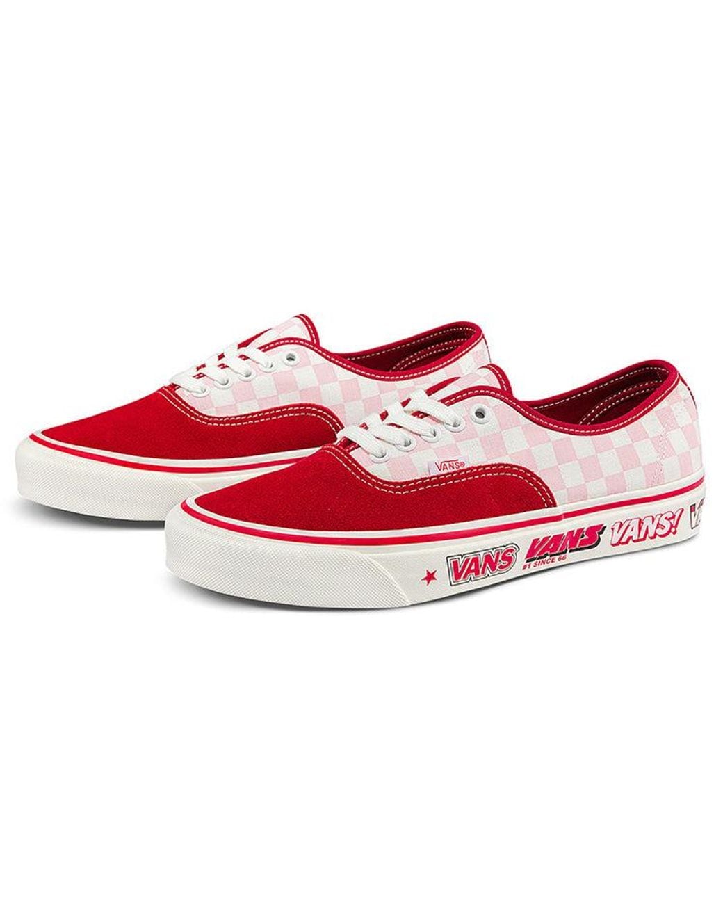 Vans Red Style 44 Sneakers for men