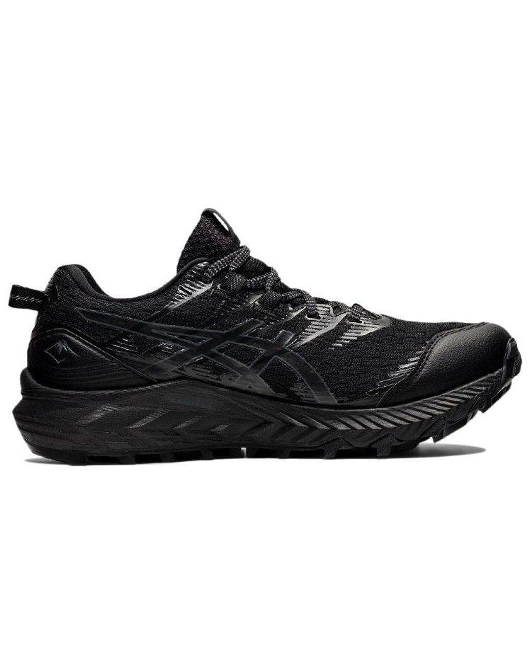 Asics Black Gel-trabuco 10 Gtx Trail Running Shoes