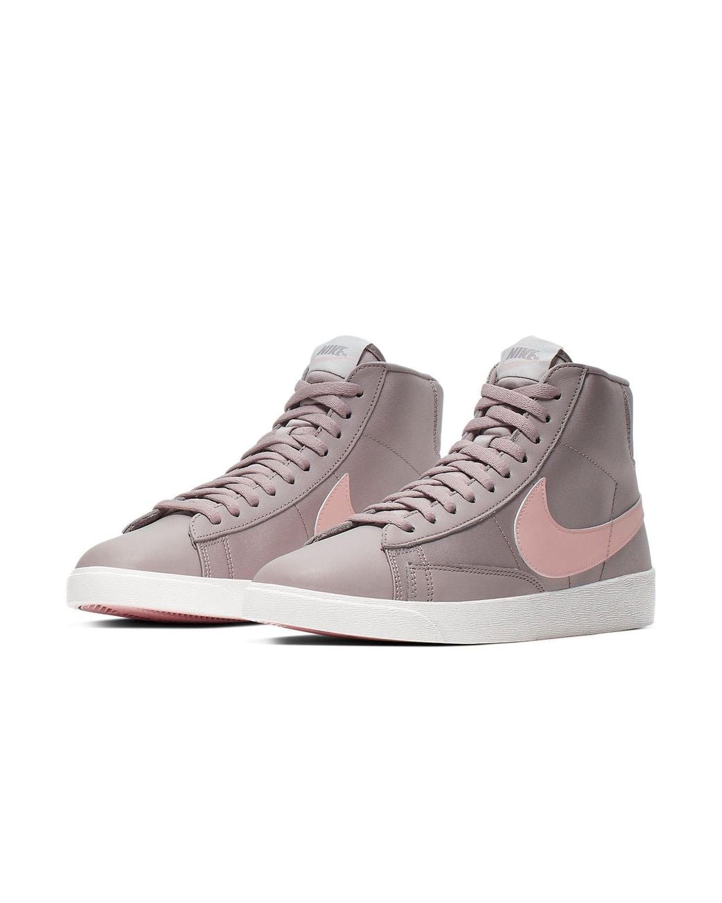 Nike Purple (Wmns) Blazer Mid Premium 'Pumice Echo'