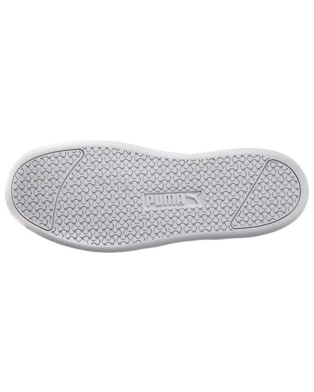 PUMA White (Wmns) Smash Platform Low