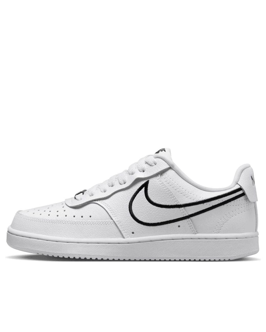 Nike White (Wmns) Court Vision Low Premium